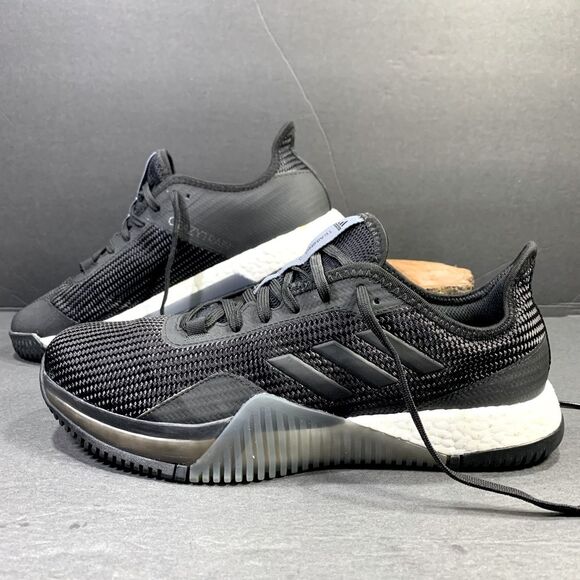 Adidas Crazy Train Elite Boost Men's Black Training Shoes Size-8 - Picture 1 of 10